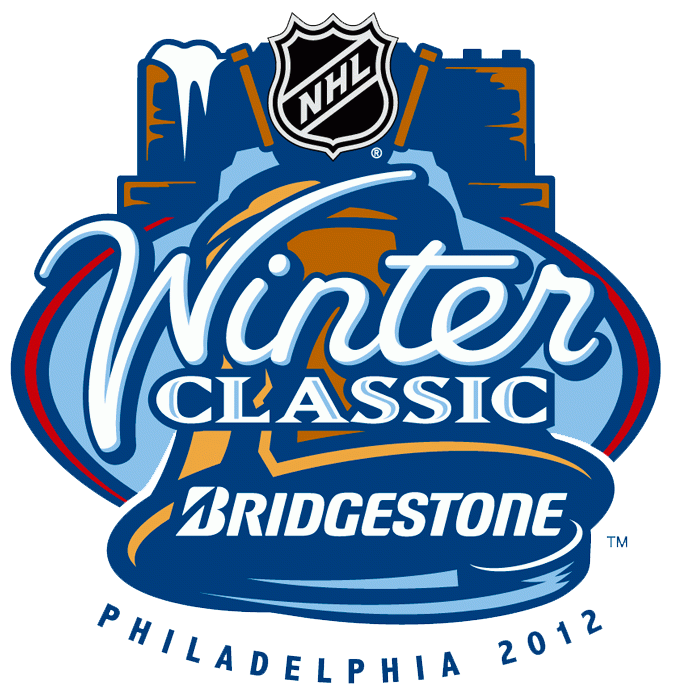 NHL Winter Classic 2012 Primary Logo iron on transfers for T-shirts